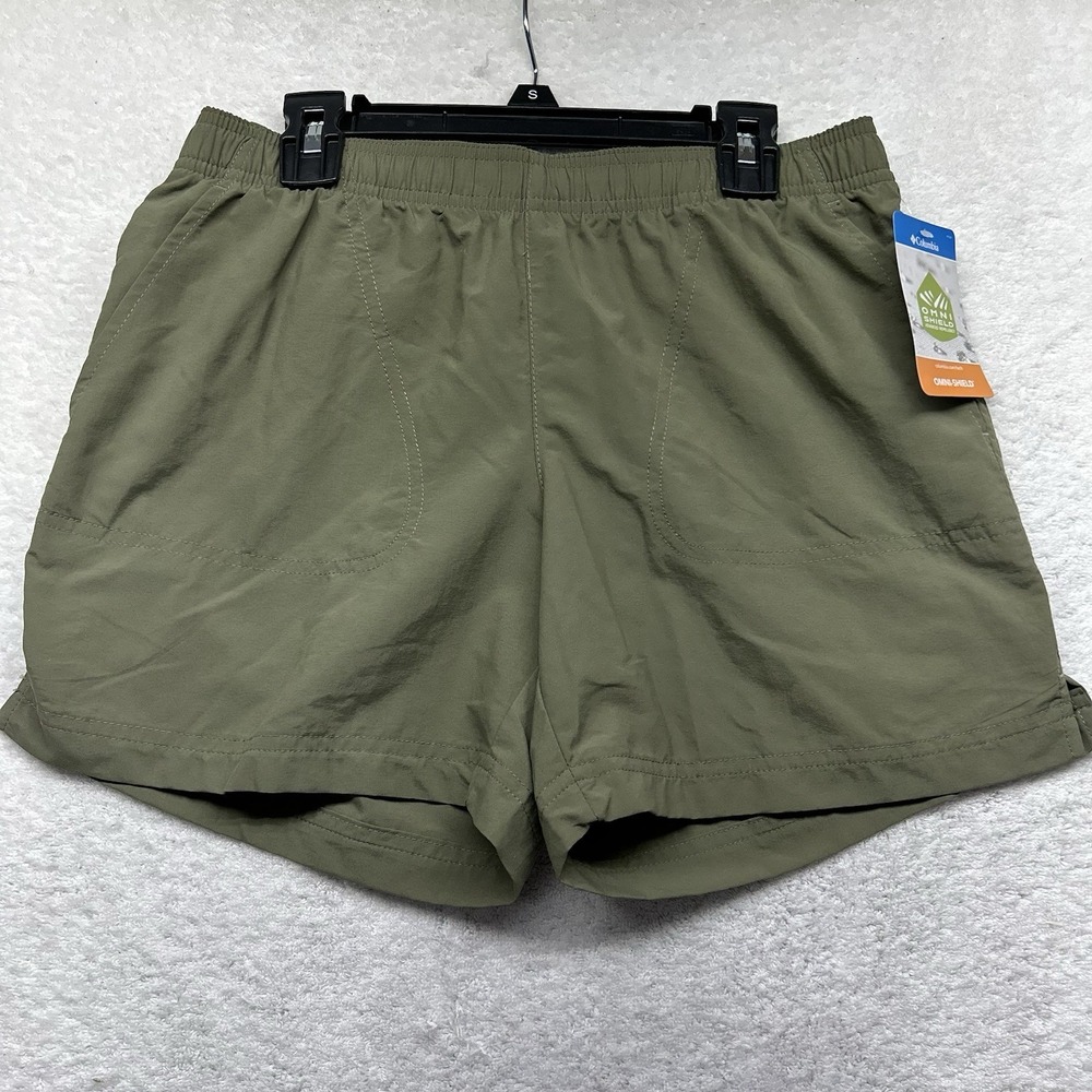 Columbia Womens Size 2XL Green Sandy River II Athletic Shorts